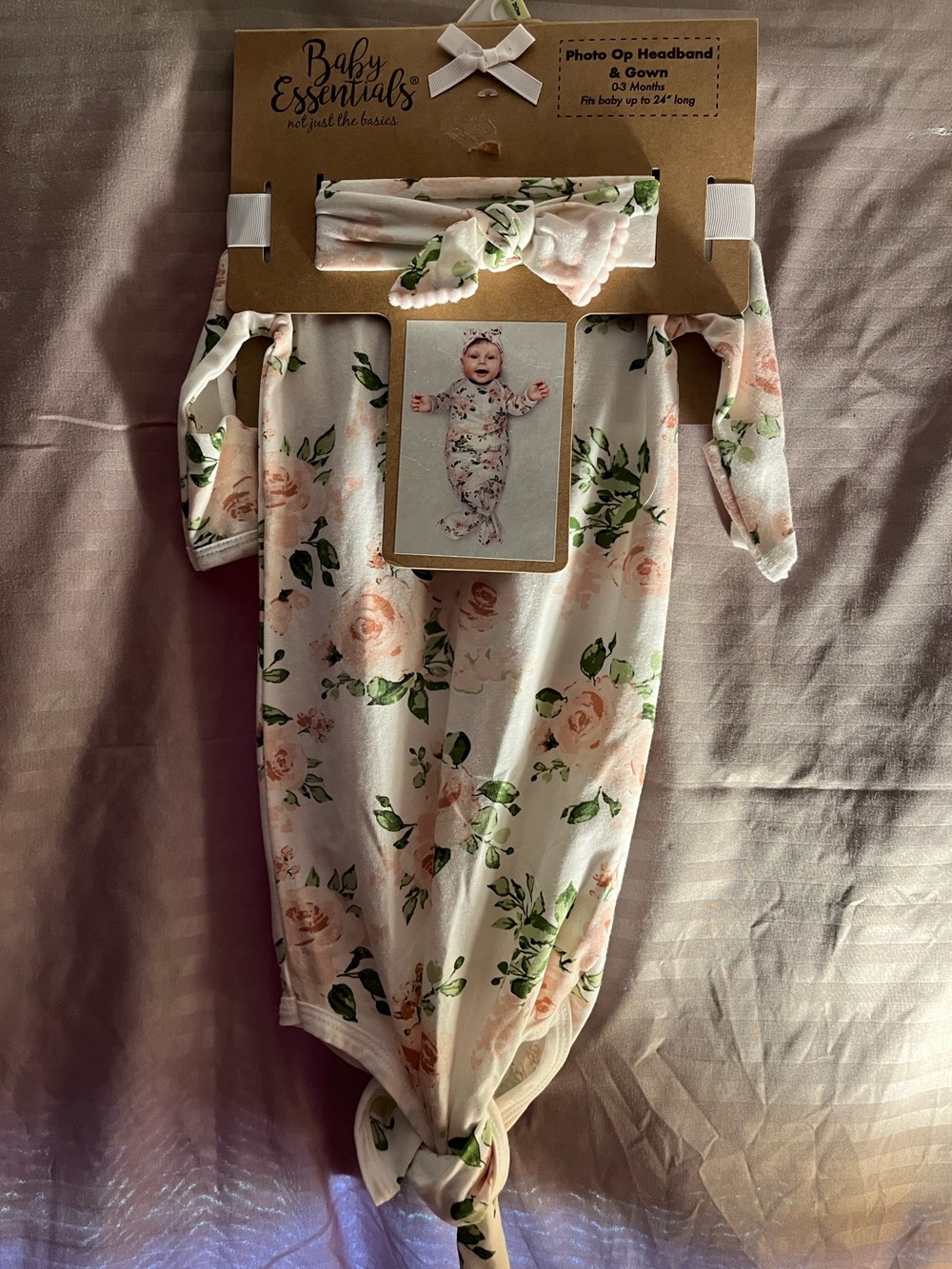 Baby Essentials Floral Sleep Sack Gown